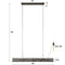 AnLi Style Hanglamp 120 tube mesh