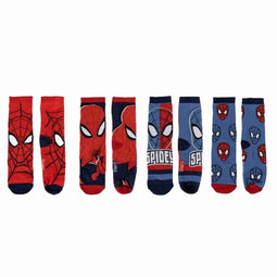 Sokken Spider-Man Sokken Uniseks 4 paar Schoenmaat 23-26