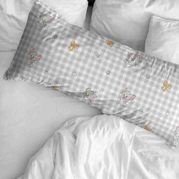 Kussensloop Looney Tunes Multicolour 45 x 110 cm