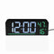 Wekker Versa Wit Zwart Groen