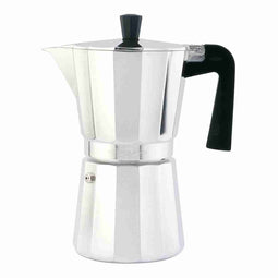 Italiaanse Koffiepot Oroley New Vitro Aluminium 12 Koppar