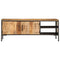 Tv-meubel 110x35x40 cm massief ruw mangohout