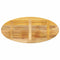 Tafelblad ovaal 110x40x3,8 cm massief mangohout