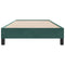 Bedframe zonder matras 100x220 cm fluweel donkergroen