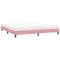 Bedframe zonder matras 180x210 cm fluweel roze