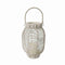Led-lantaarn Versa Wit Rotan
