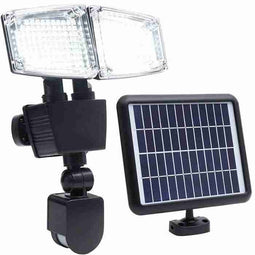 LUMI JARDIN - Douglas - Zonneschijnwerper - H23cm - met LED - met bewegingsmelder - Wit