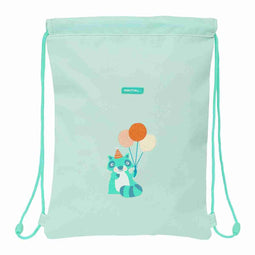 Rugtas met Koordjes Safta Fiesta Groen 26 x 34 x 1 cm
