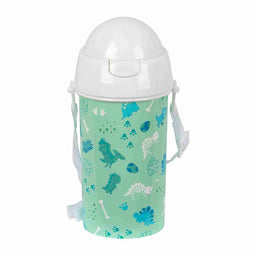 Waterfles Safta Dino Groen PVC 500 ml