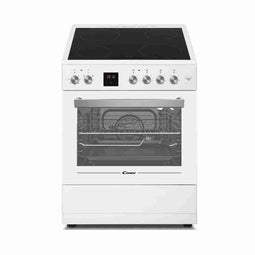 Combinatie van Oven en Vitro-keramische Kookplaat Candy CVE660MW/E Elektrisch Wit
