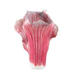 PTMD Swing Pink Ceramic Pot Cabbage Shape L