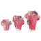 PTMD Swing Pink Ceramic Pot Cabbage Shape L