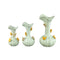 PTMD Tamarae Green Ceramic Flowy Vase W Butterfly L