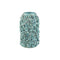 PTMD Zubeda Blue Round Glazed Ceramic Pot With Leaves L