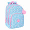 Schoolrugzak Vicky Martín Berrocal Paraíso Blauw Roze 32 x 42 x 15 cm