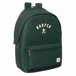 Laptoptas Harper & Neyer Donkergroen 31 x 44 x 18 cm