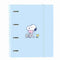 Ringmap Snoopy Love Blauw 27 x 32 x 3.5 cm