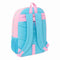 Schoolrugzak Benetton Unique Roze Turkoois 30 x 46 x 14 cm