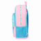 Schoolrugzak Benetton Unique Roze Turkoois 30 x 46 x 14 cm