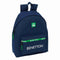 Schoolrugzak Benetton Green Marineblauw 33 x 42 x 15 cm