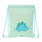 Rugtas met Koordjes Safta Dino Groen 26 x 34 x 1 cm