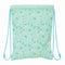 Rugtas met Koordjes Safta Dino Groen 26 x 34 x 1 cm