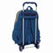 Schoolrugzak met Wielen Munich Street Blauw Grijs 32 x 44 x 16 cm