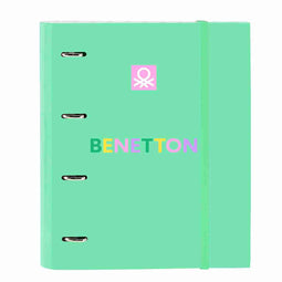 Ringmap Benetton Mint Groen 27 x 32 x 3.5 cm