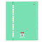 Ringmap Benetton Mint Groen 27 x 32 x 3.5 cm