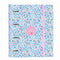 Ringmap Vicky Martín Berrocal Paraíso Blauw Roze 27 x 32 x 3.5 cm
