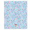 Ringmap Vicky Martín Berrocal Paraíso Blauw Roze 27 x 32 x 3.5 cm