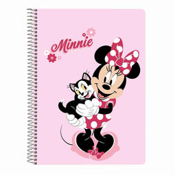 Boek over Ringen Minnie Mouse Naive Roze 80 Lakens