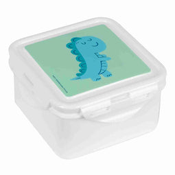 Lunchbox Safta Dino Groen 13 x 7.5 x 13 cm