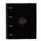 Ringmap BlackFit8 Old school Zwart Grijs 27 x 32 x 3.5 cm