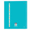Ringmap Benetton Summer Blauw 27 x 32 x 3.5 cm