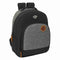Schoolrugzak BlackFit8 Old school Zwart Grijs 32 x 42 x 15 cm