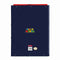 Ringmap Super Mario Trick Rood Donkerblauw A4 26 x 33.5 x 2.5 cm