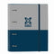 Ringmap Munich Street Blauw Grijs 27 x 32 x 3.5 cm