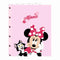 Ringmap Minnie Mouse Naive Roze A4 26.5 x 33 x 4 cm