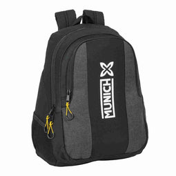 Schoolrugzak Munich Topo Zwart 32 x 44 x 16 cm