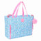 Laptoptas Vicky Martín Berrocal Paraíso Blauw Licht Roze 40 x 31 x 17 cm