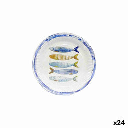 Bordenset Inde 23 cm 8 Onderdelen (24 Stuks)