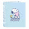 Ringmap Snoopy Love Blauw A4 27 x 33 x 6 cm