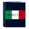 Ringmap Benetton Flag Marineblauw A4 27 x 33 x 6 cm