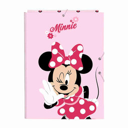 Ringmap Minnie Mouse Naive Roze A4 26 x 33.5 x 2.5 cm
