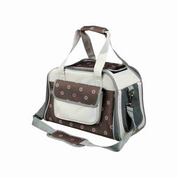 Huisdierenhandtas Trixie Libby Bruin Grijs 25 × 27 × 42 CM