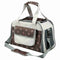 Huisdierenhandtas Trixie Libby Bruin Grijs 25 × 27 × 42 CM