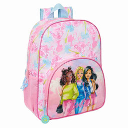 Schoolrugzak Barbie Painterly Roze Hemelsblauw 33 x 42 x 14 cm