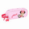 Pennenetui met 2 vakken Minnie Mouse Naive Roze 21 x 8 x 6 cm