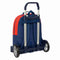 Schoolrugzak met Wielen Super Mario Trick Rood Donkerblauw 32 x 42 x 15 cm